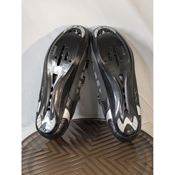 Gavin Cycling Shoes Black Grey Triple Strap Road Mountain Bike Mens Size 10 eu45 - Picture 7 of 11